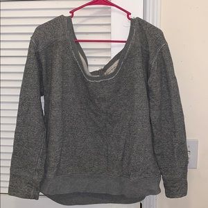 Gray sweater